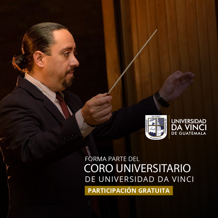 Imagen que representa al evento del coro de Universidad Da Vinci