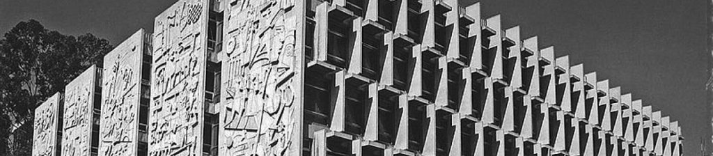 Edificio, ventanas, blanco y negro