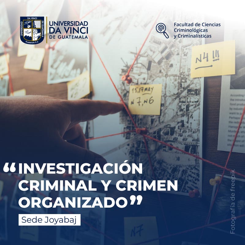 Conferencia de Investigación criminal y crimen organizado.