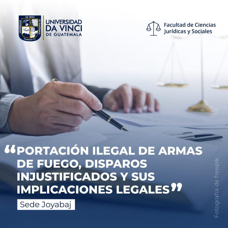 Conferencia ​Portación ilegal de armas de fuego, disparos injustificados y sus implicaciones legales