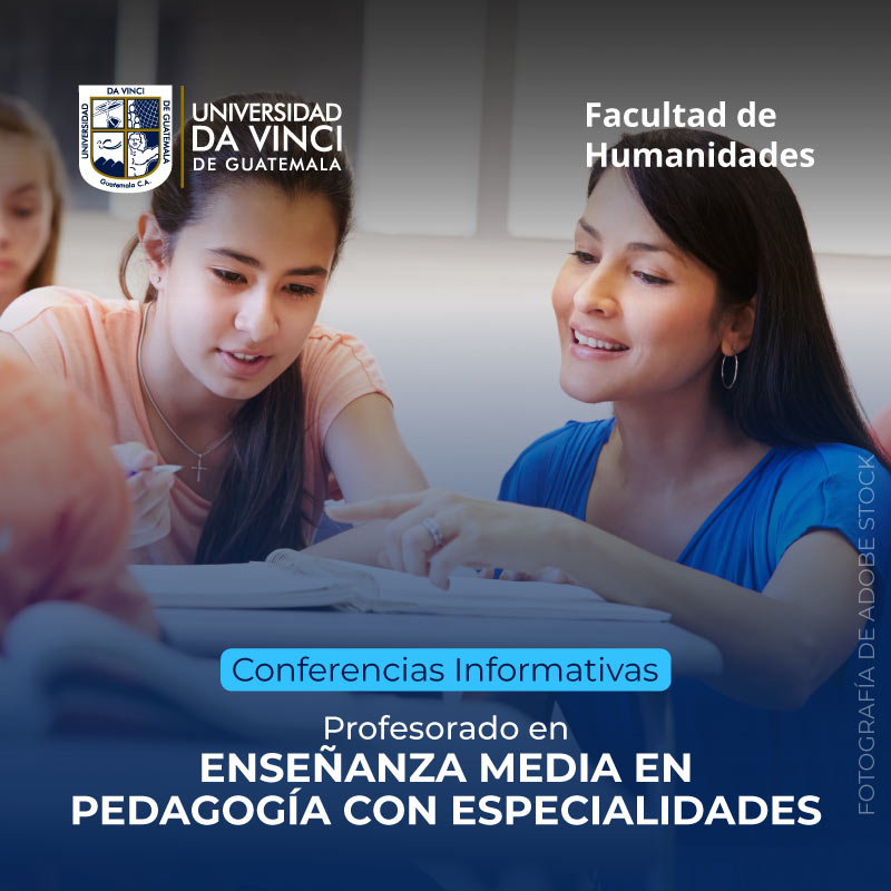 Conferencia Informativa | Profesorado en Enseñanza Media en Pedagogía con Especialidades