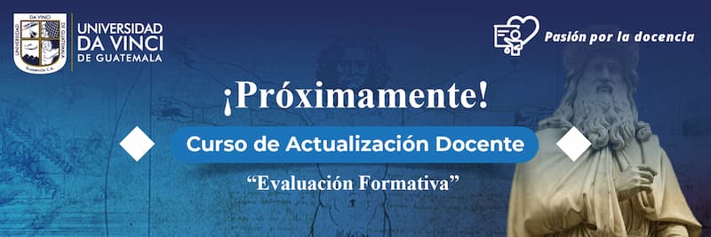 ¡Próximamente! | Universidad da Vinci de Guatemala